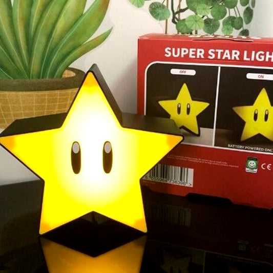 LED Question Mark Night Light Super Mario Bros Games Toy Children Night Light Bedroom Table Lamp USB Charging Kids Birthday Gift