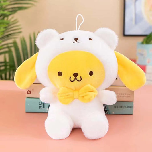 20Cm Hello Kitty Plush Toys Cute Sanrio Movie KT Cat Peluche Dolls Soft Stuffed Kawaii Hello Kitty Toy Baby Christmas Gift