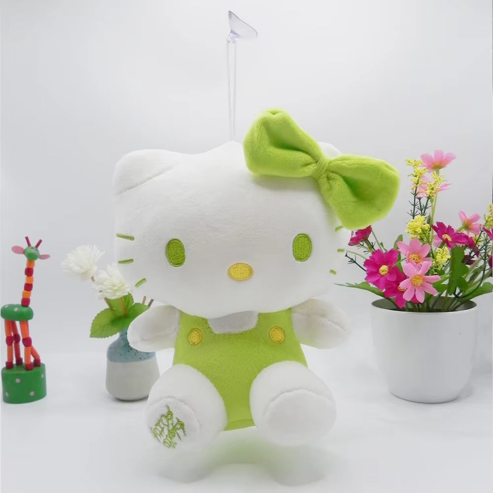 20Cm Hello Kitty Plush Toys Cute Sanrio Movie KT Cat Peluche Dolls Soft Stuffed Kawaii Hello Kitty Toy Baby Christmas Gift