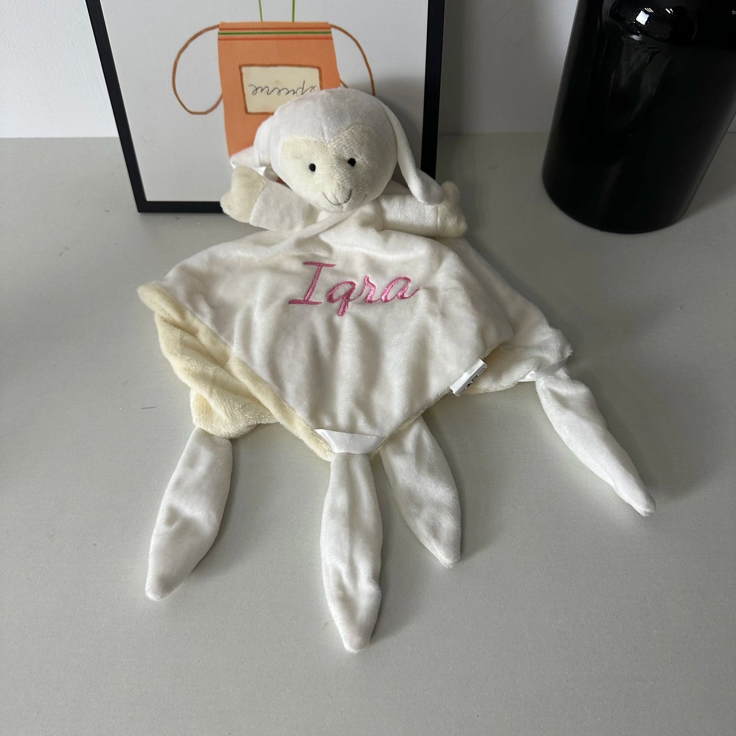 Personalized Baby Comfort Animal Blanket