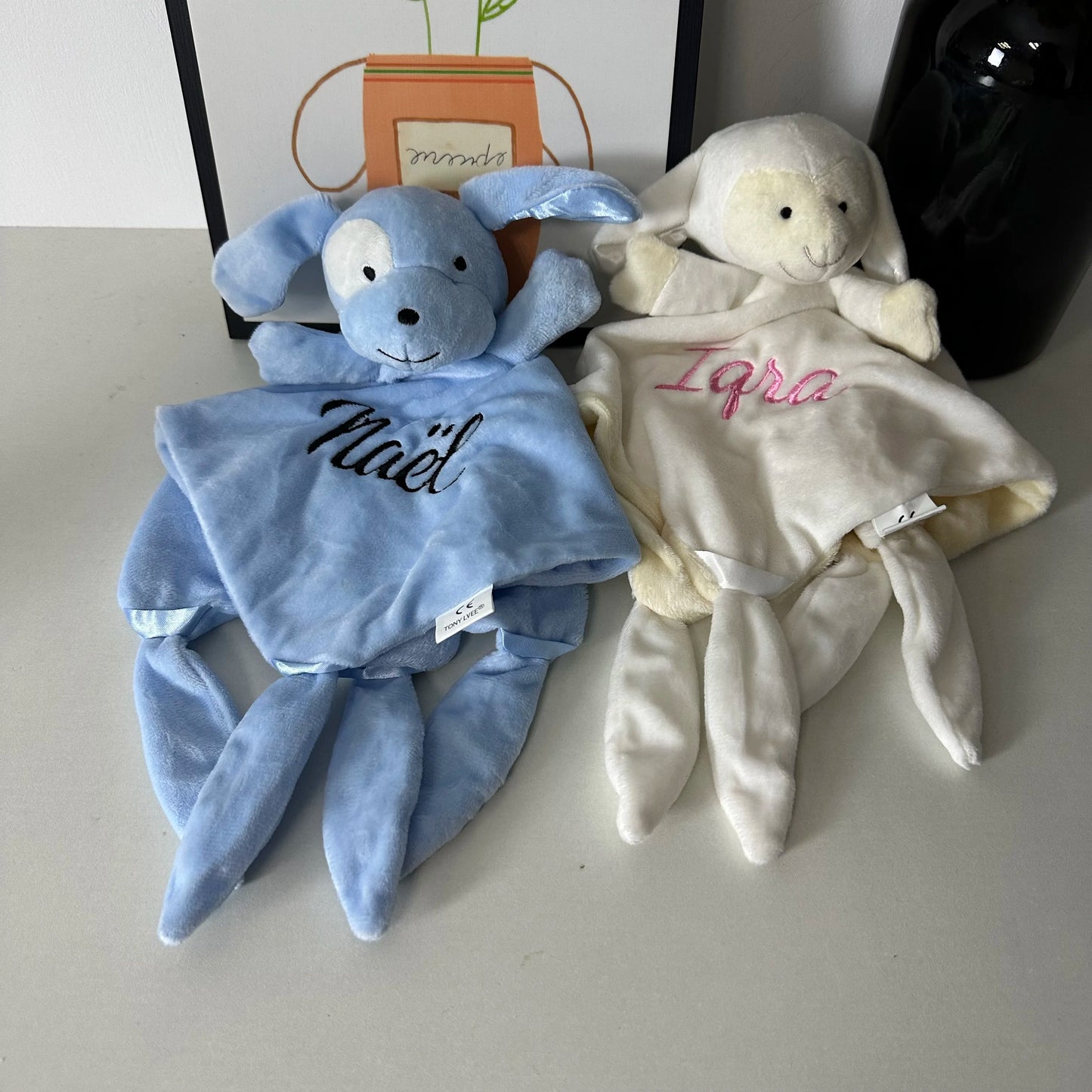 Personalized Baby Comfort Animal Blanket